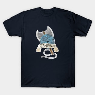 Barbarian D&D Class T Shirt T-Shirt